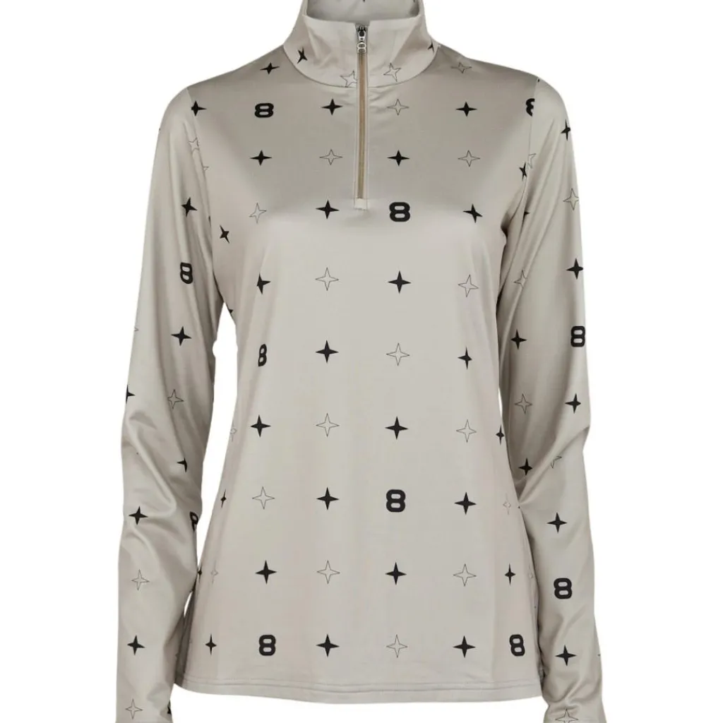 Skipullies|Wintersport-8848 Altitude 8848 Star skipully dames lt beige