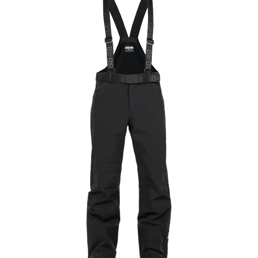 Skibroeken|Wintersport-8848 Altitude Force skibroek heren black