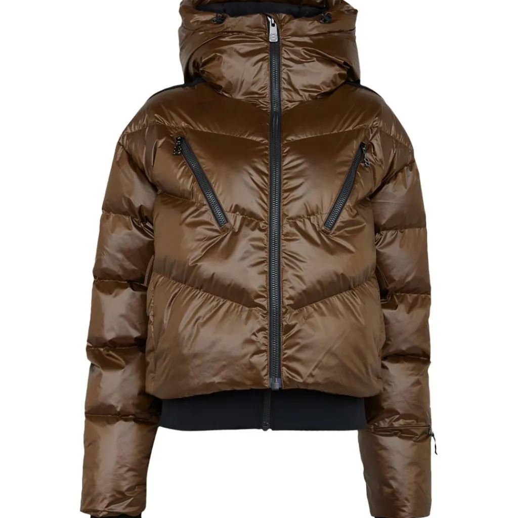 Ski Jassen|Wintersport-8848 Altitude Noelle winterjas dames cashmere brown