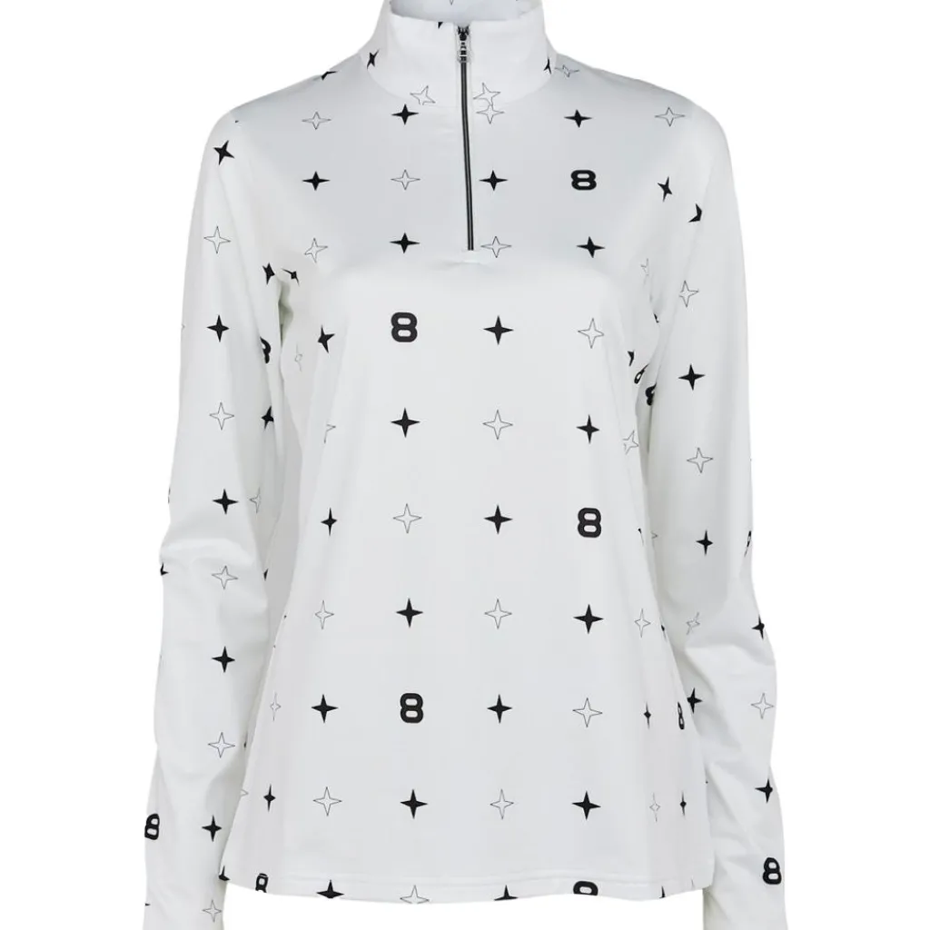 8848 Altitude Star skipully dames blanc black< Skipullies|Wintersport