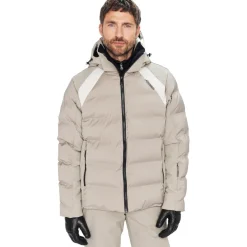 8848 Altitude  Ted's winterjas heren beige< Ski Jassen|Wintersport