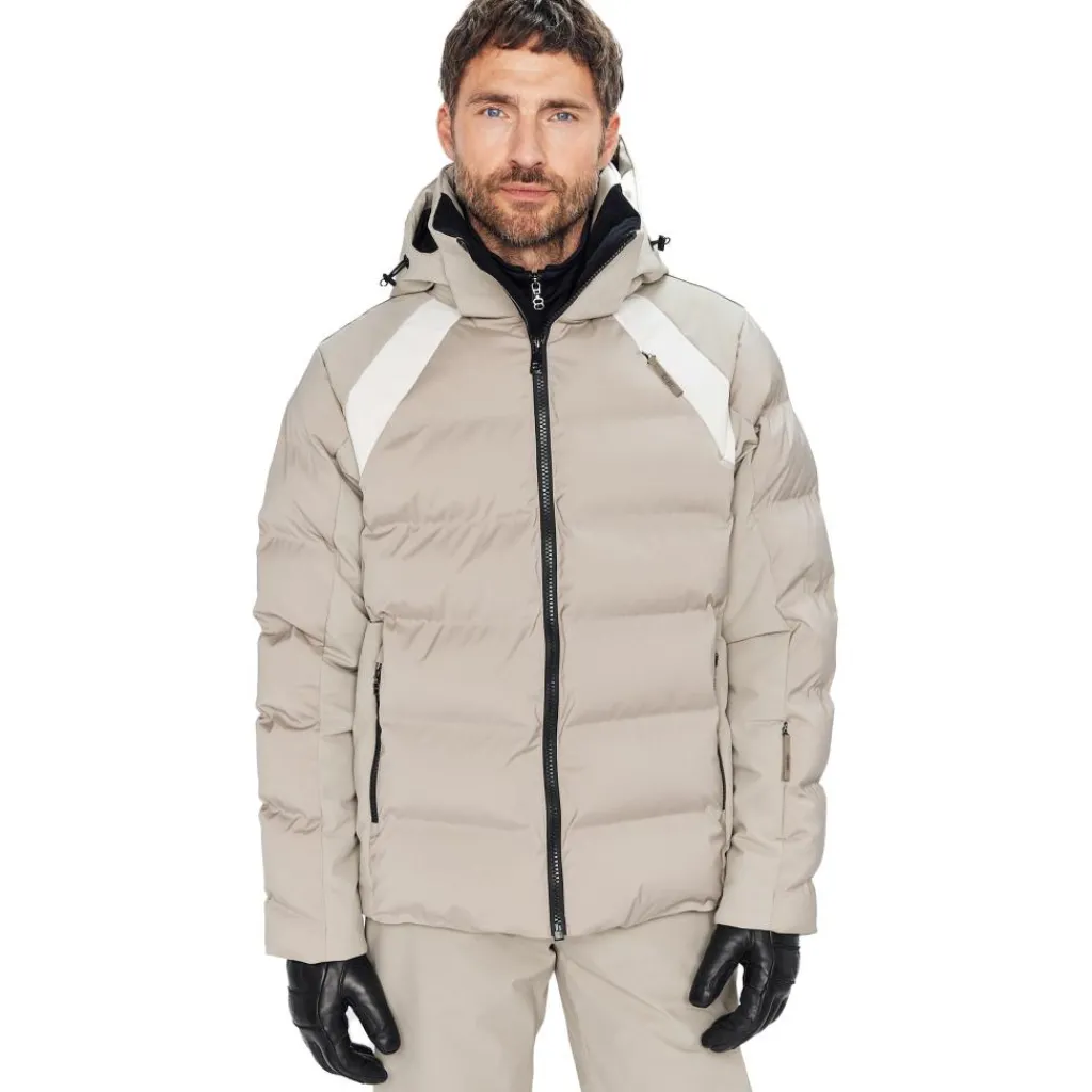 8848 Altitude Ted's winterjas heren beige< Ski Jassen|Wintersport