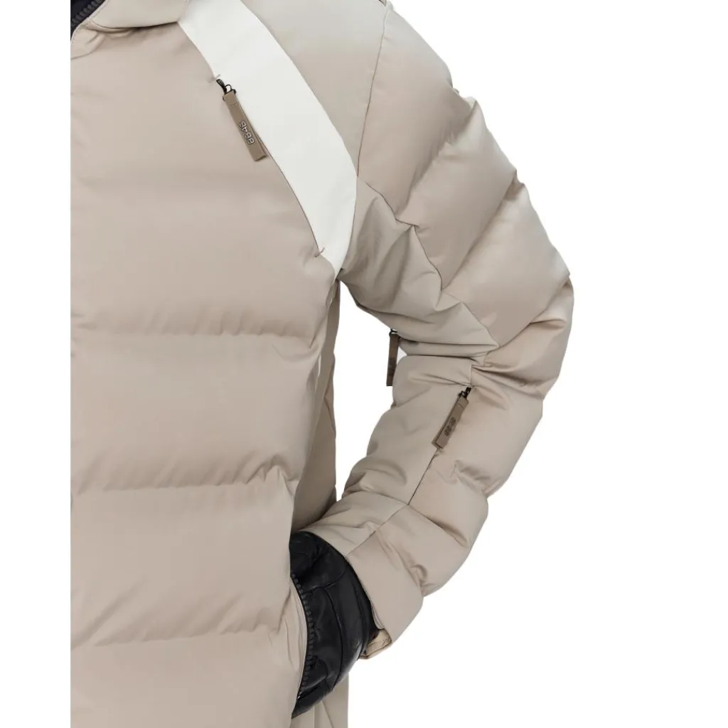 8848 Altitude Ted's winterjas heren beige< Ski Jassen|Wintersport