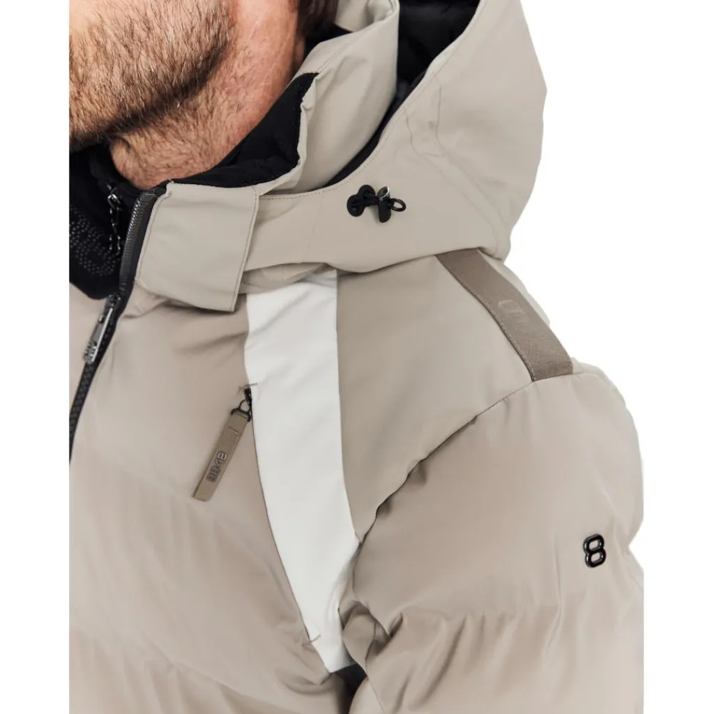 8848 Altitude Ted's winterjas heren beige< Ski Jassen|Wintersport