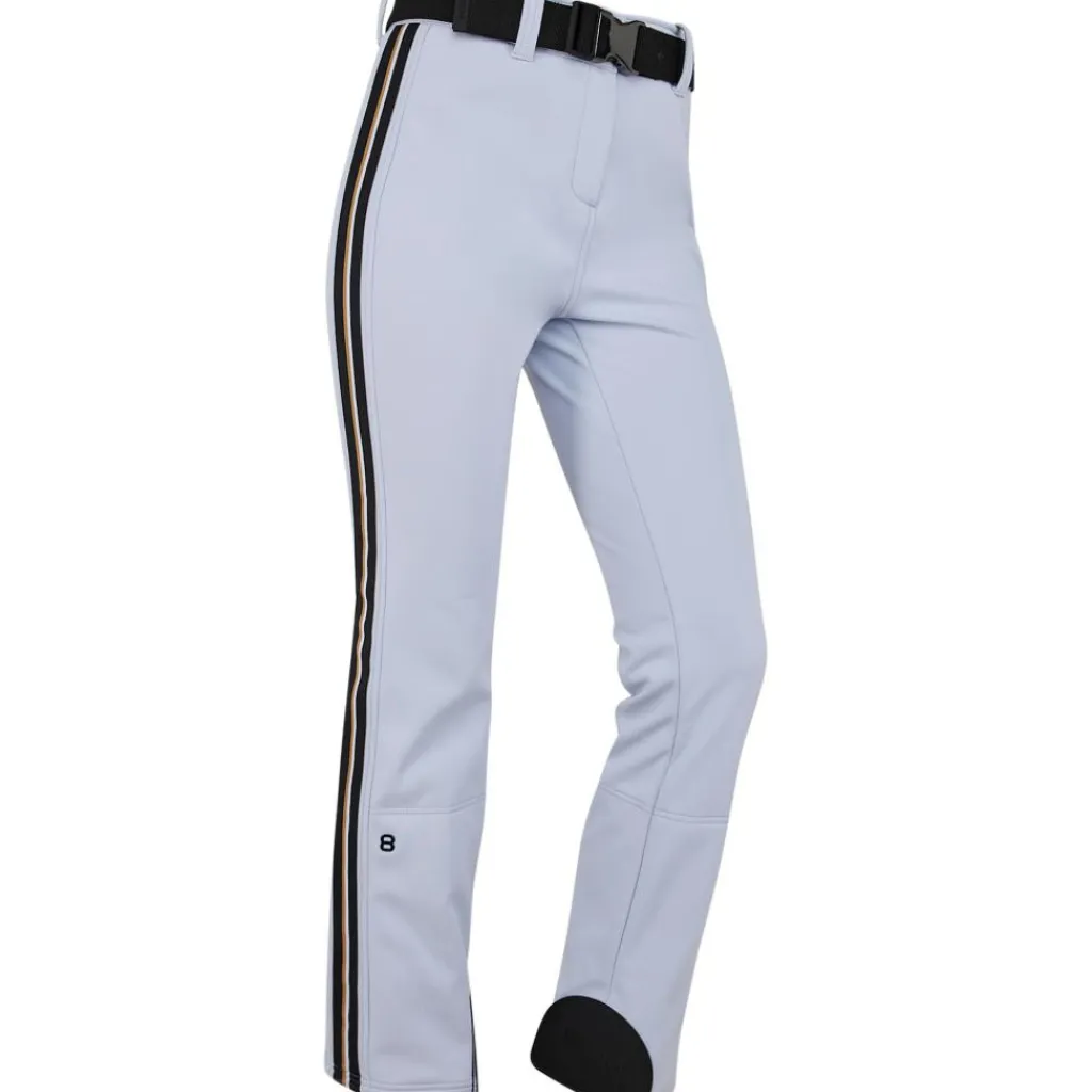 8848 Altitude Tumblr Stripe skibroek dames Icelandic blue< Skibroeken|Wintersport