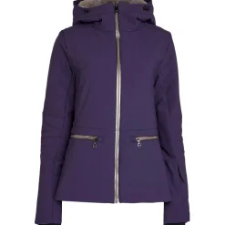 Ski Jassen|Wintersport-8848 Altitude  Vienna softshell winterjas dames cosmos plum