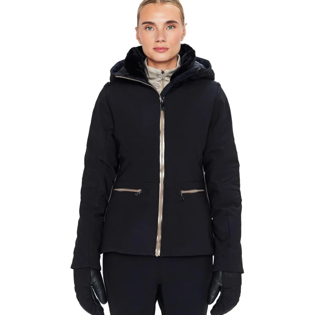 8848 Altitude Vienna softshell winterjas dames black< Ski Jassen|Wintersport