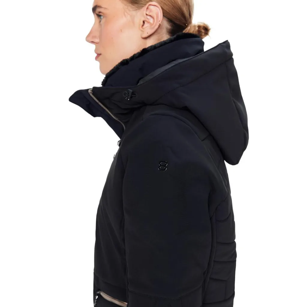 8848 Altitude Vienna softshell winterjas dames black< Ski Jassen|Wintersport