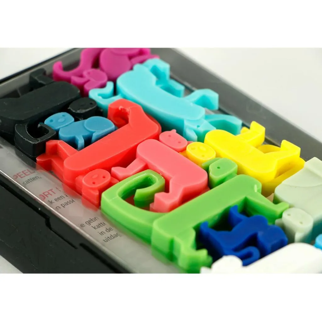 Buitenspelen & Spelletjes-999 Games Cat Stax breinbreker