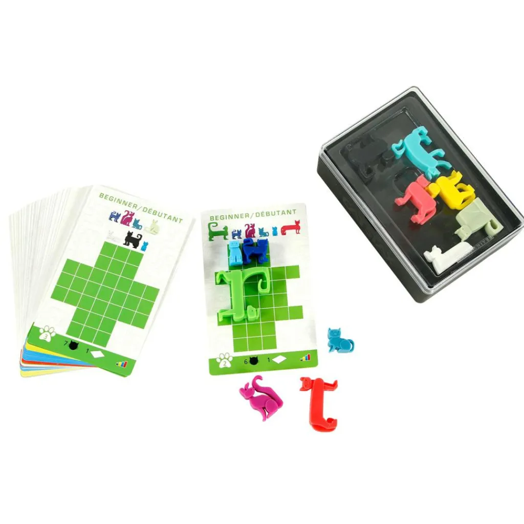 Buitenspelen & Spelletjes-999 Games Cat Stax breinbreker