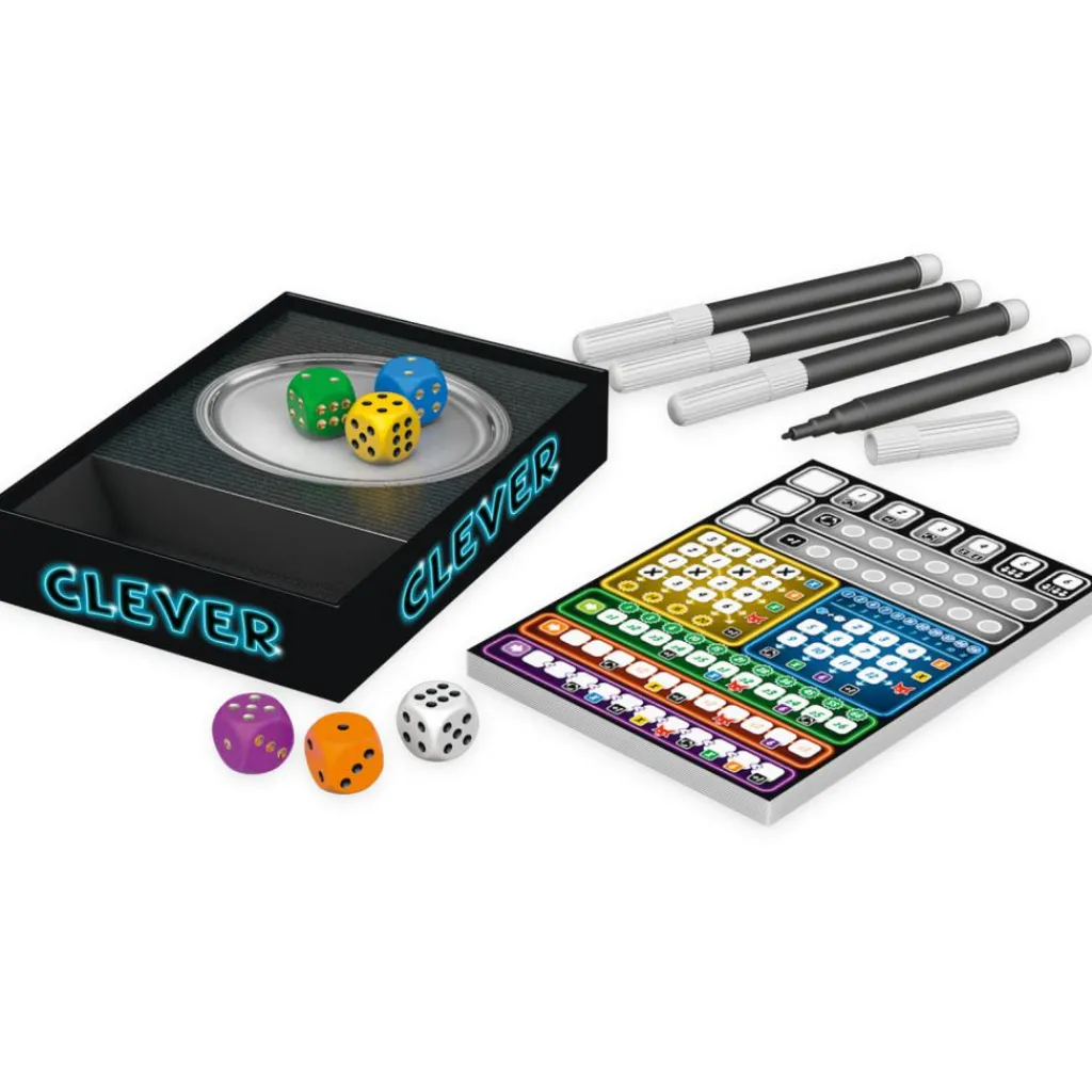 999 Games Clever dobbelspel< Buitenspelen & Spelletjes