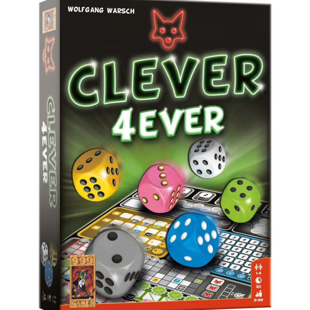 999 Games Clever 4Ever dobbelspel< Buitenspelen & Spelletjes