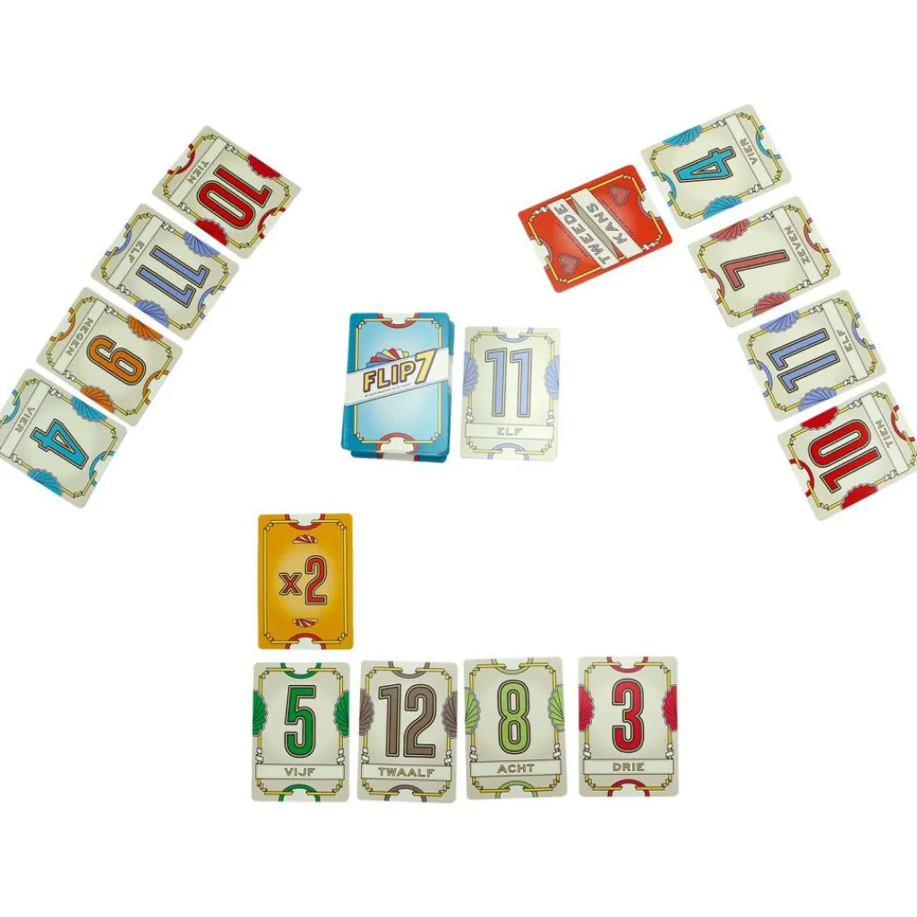999 Games Flip 7 kaartspel< Buitenspelen & Spelletjes