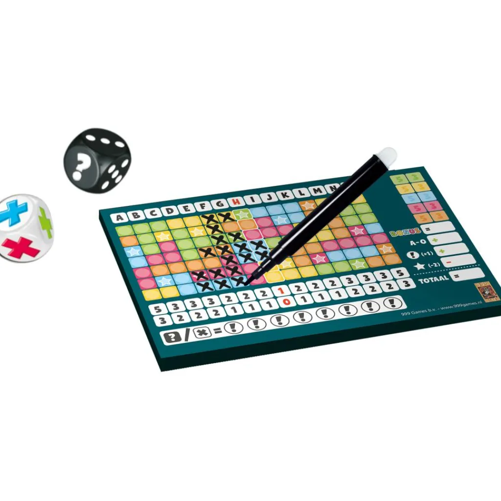 Buitenspelen & Spelletjes-999 Games Keer op Keer dobbelspel