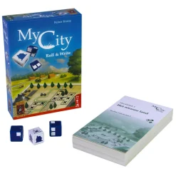 999 Games  My City Roll & Write dobbelspel< Buitenspelen & Spelletjes