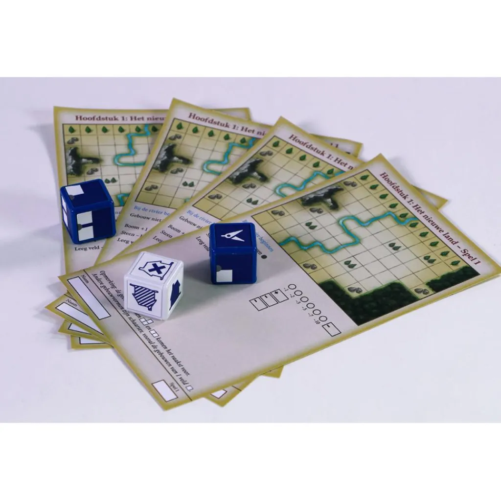 999 Games My City Roll & Write dobbelspel< Buitenspelen & Spelletjes