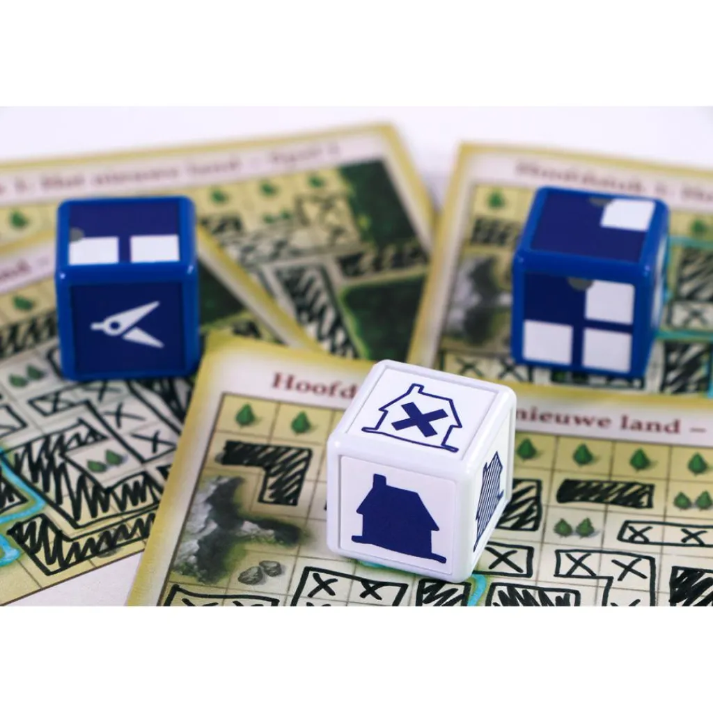 999 Games My City Roll & Write dobbelspel< Buitenspelen & Spelletjes