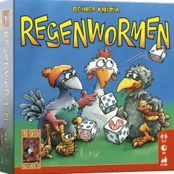 Buitenspelen & Spelletjes-999 Games Regenwormen dobbelspel
