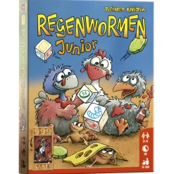 Buitenspelen & Spelletjes-999 Games Regenwormen Junior dobbelspel