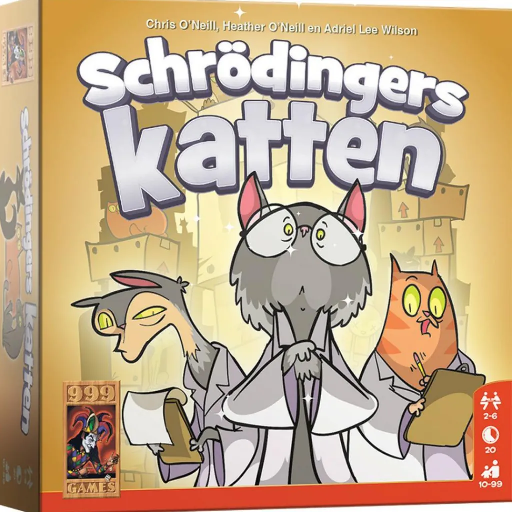 999 Games Schrödinger's Katten kaartspel< Buitenspelen & Spelletjes