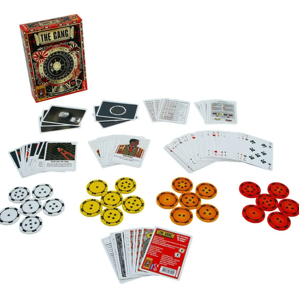 Buitenspelen & Spelletjes-999 Games The Gang kaartspel