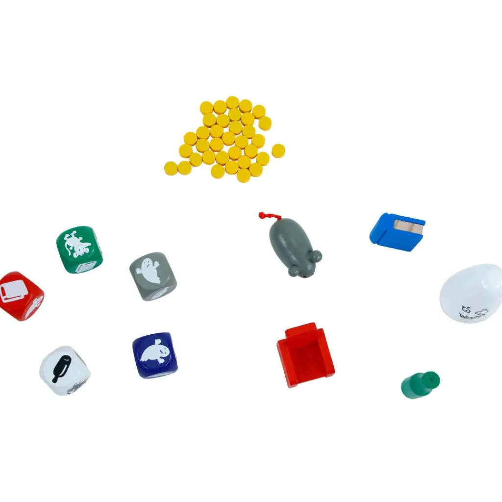 999 Games Vlotte Geesten dobbelspel< Buitenspelen & Spelletjes