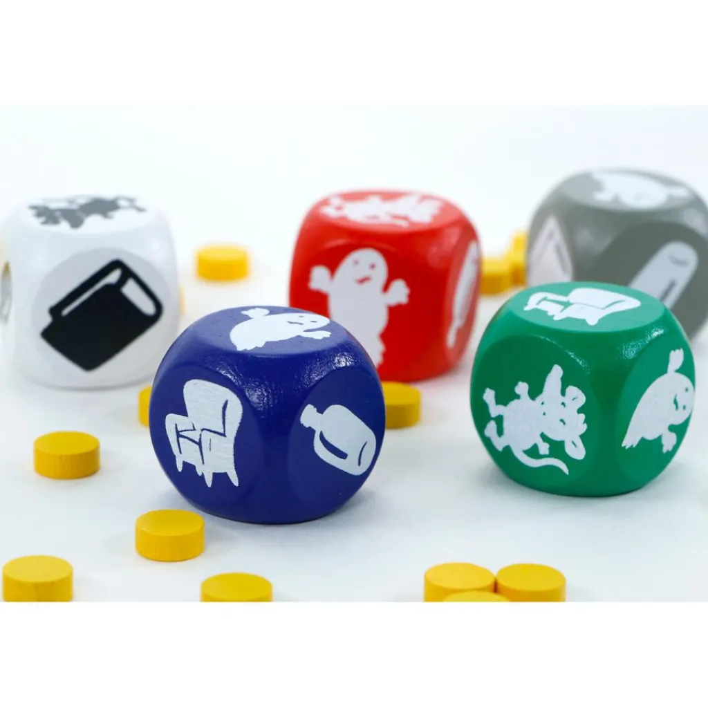 999 Games Vlotte Geesten dobbelspel< Buitenspelen & Spelletjes