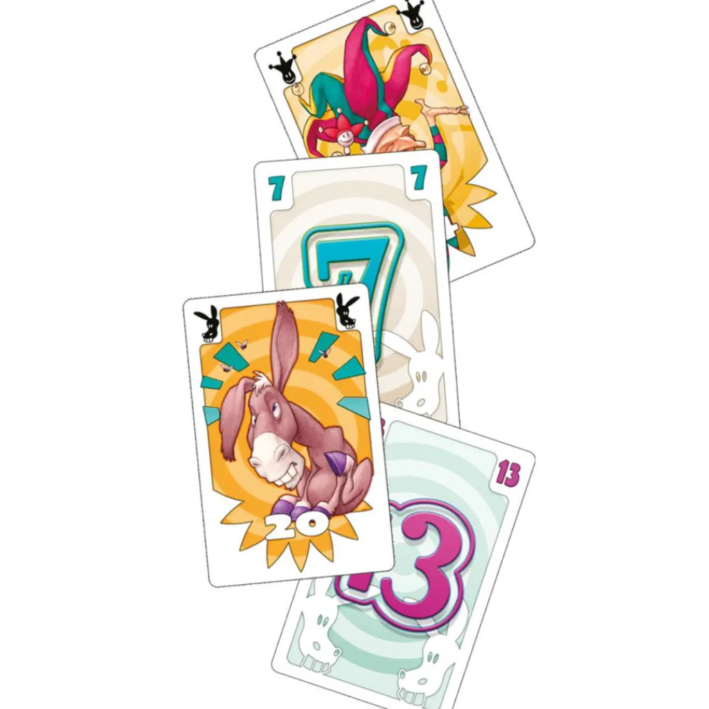 999 Games Wie is de ezel? kaartspel< Buitenspelen & Spelletjes