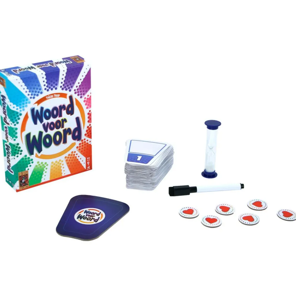 Buitenspelen & Spelletjes-999 Games  Woord voor Woord kaartspel