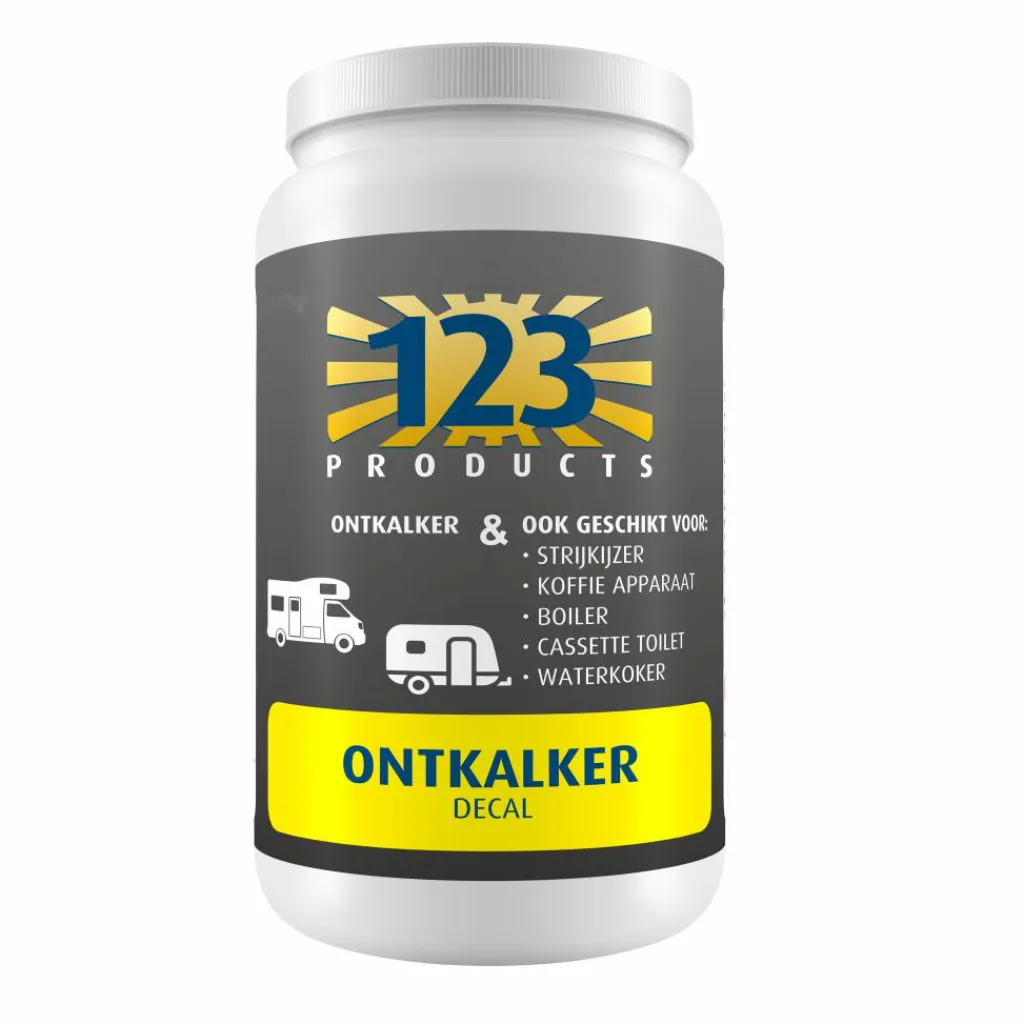 123 Products Decal ontkalker 500 gram< Schoonmaakartikelen