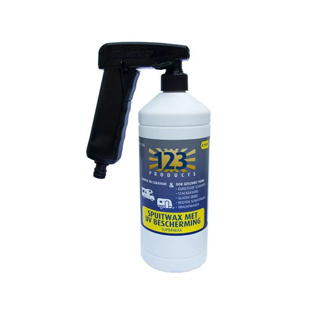 Schoonmaakartikelen-123 Products Superwax UV waxbescherming 1 liter