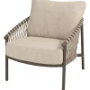Tuinstoelen-4 Seasons Outdoor  Allora loungestoel terre