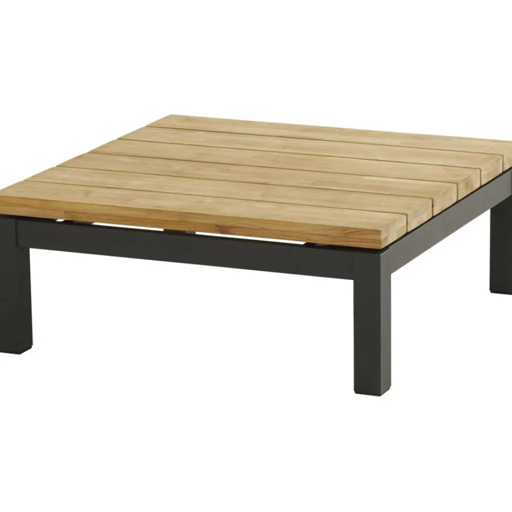 4 Seasons Outdoor Capitol salontafel 90 x 90 anthracite< Tuintafels