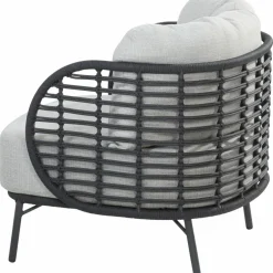 4 Seasons Outdoor  Fabrice loungestoel anthracite< Tuinstoelen