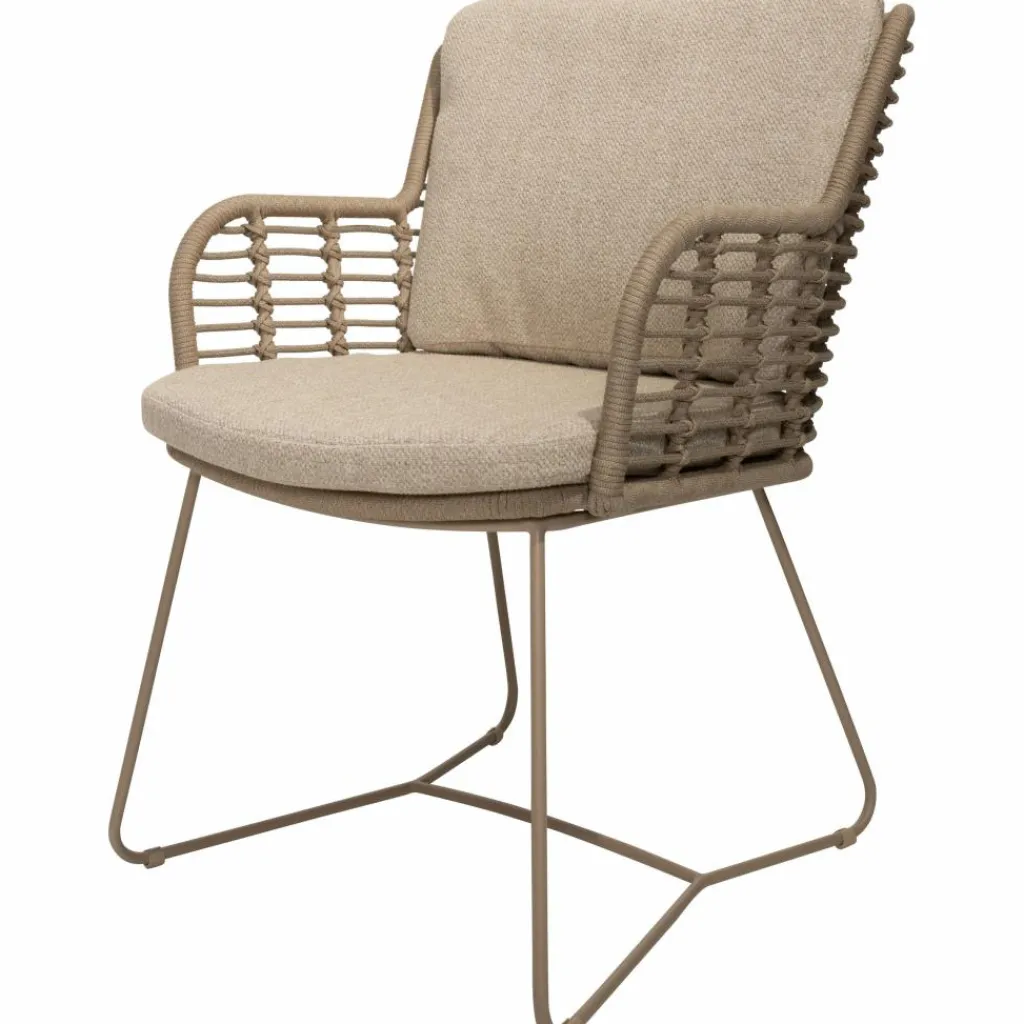 4 Seasons Outdoor Fabrice dining tuinstoel latte< Tuinstoelen