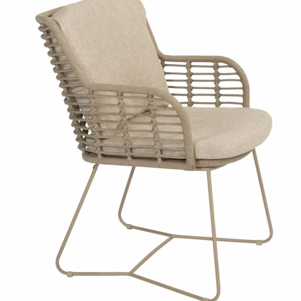 4 Seasons Outdoor Fabrice dining tuinstoel latte< Tuinstoelen