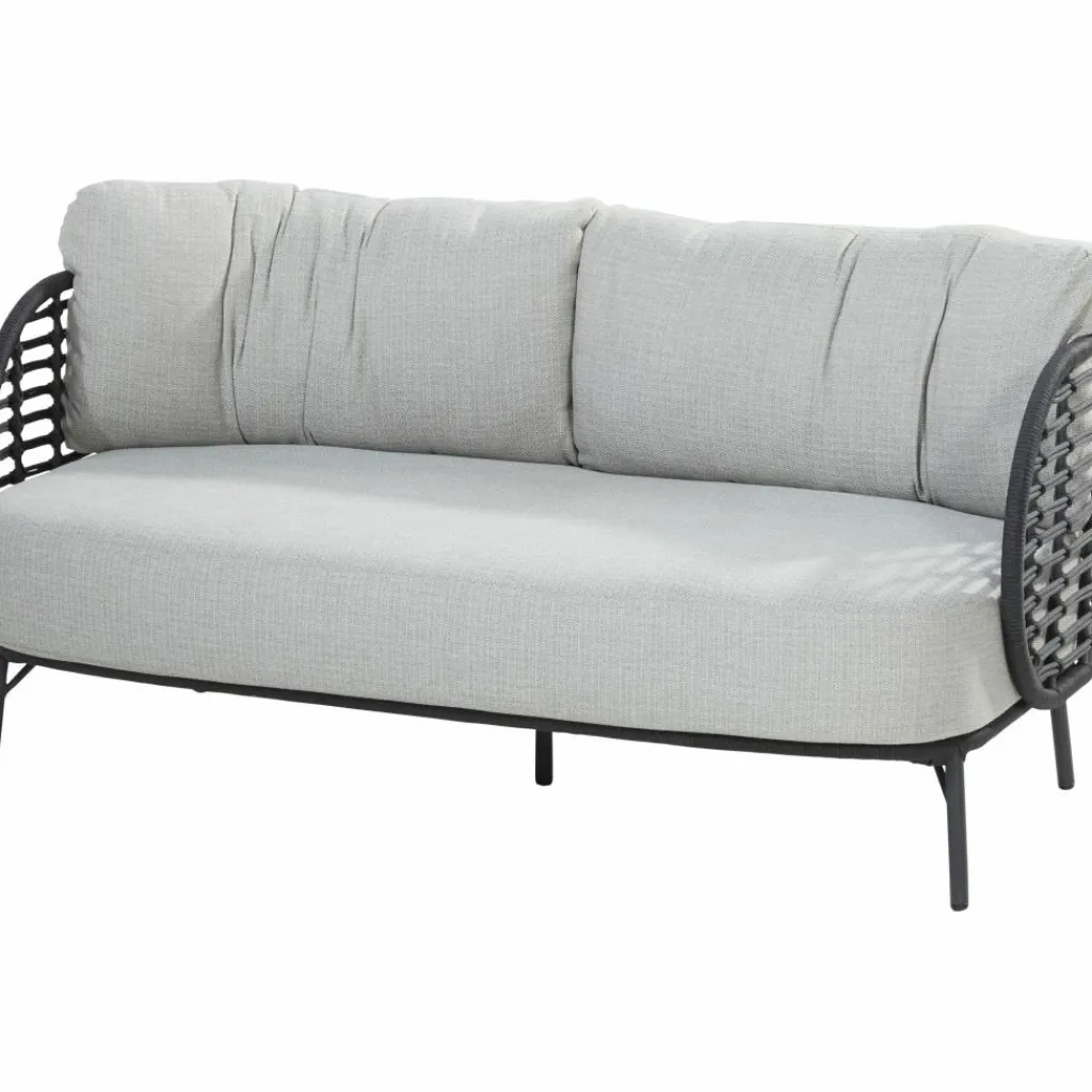 4 Seasons Outdoor Fabrice loungebank anthracite< Tuinbanken