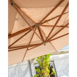 4 Seasons Outdoor  Hacienda parasol 300 x 400 cm zand< Parasols