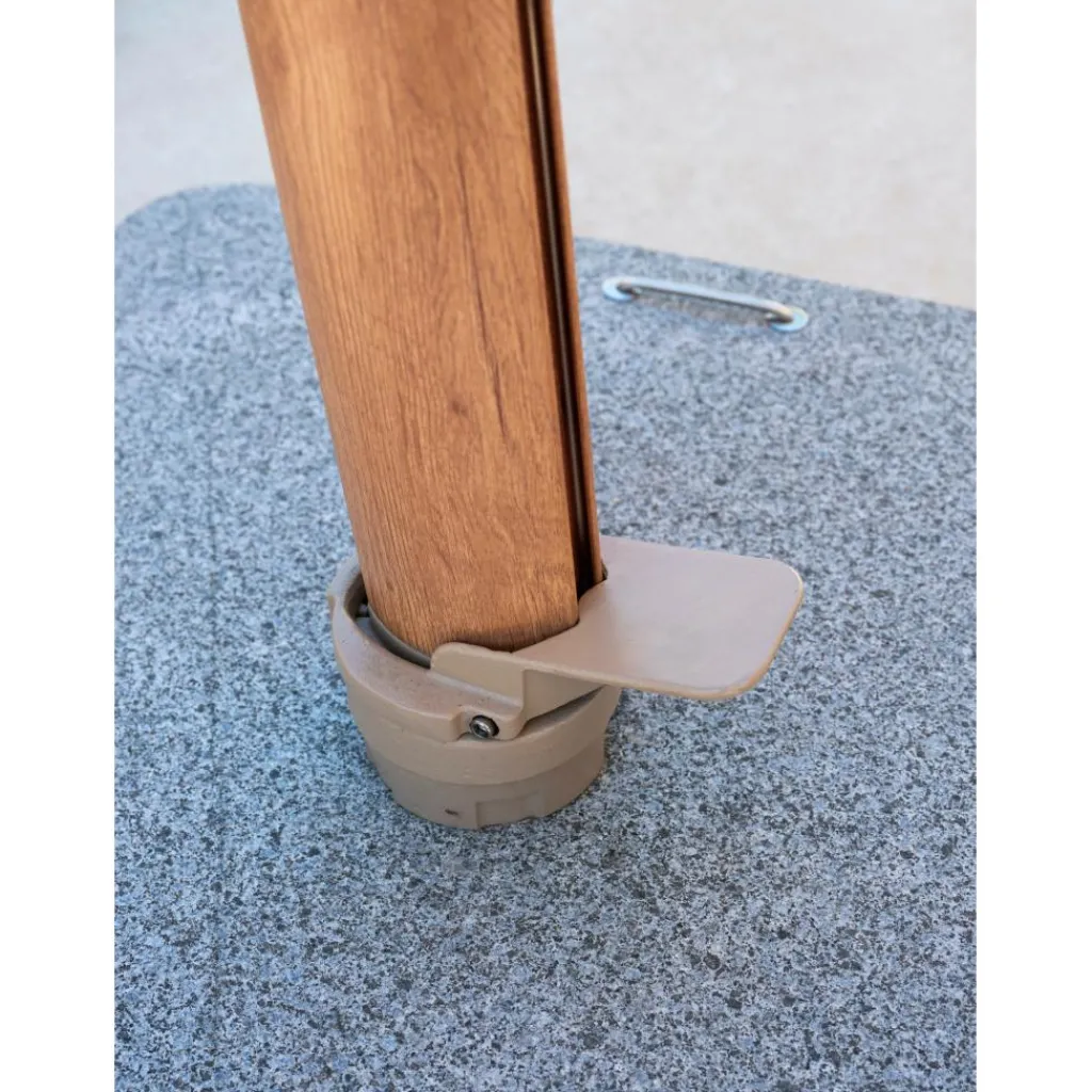 4 Seasons Outdoor Hacienda parasol 300 x 400 cm zand< Parasols