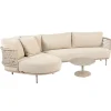 4 Seasons Outdoor  Sardinia Boaz ø 60 cm loungeset latte< Loungesets
