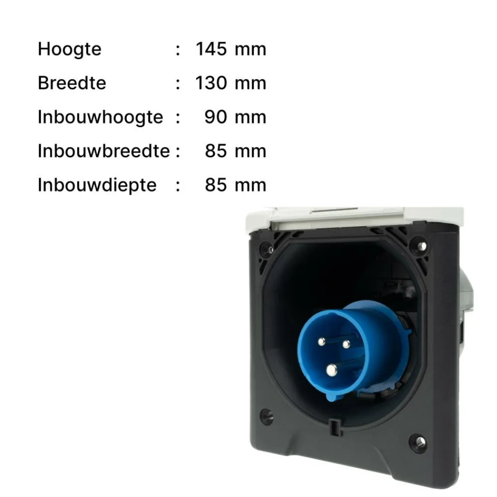 ABL CEE invoerdoos wit< Camping Elektra