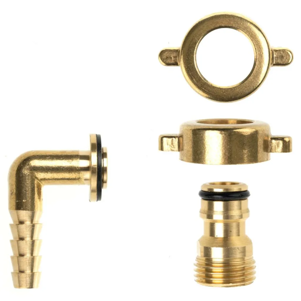 Tankdoorvoeren & Afvoerpluggen-ABL Water in- en uitvoerdoos wit