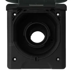 Tankdoorvoeren & Afvoerpluggen-ABL Watertank vulopening invoerdoos zwart