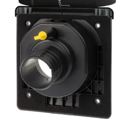 Tankdoorvoeren & Afvoerpluggen-ABL Watertank vulopening invoerdoos zwart