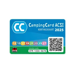 Reisboeken & Kaarten-Acsi CampingCard kortingskaart 2025