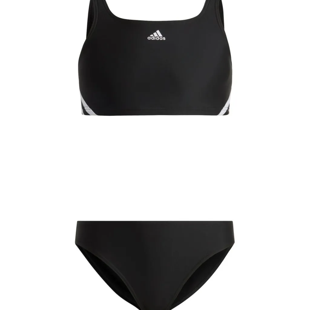 adidas 3 Stripes bikini junior black white< Bikini