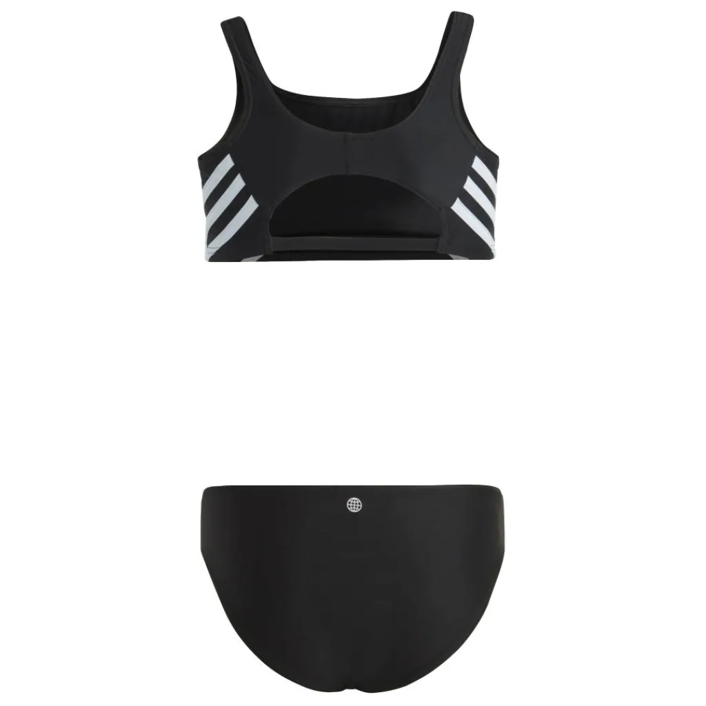 adidas 3 Stripes bikini junior black white< Bikini