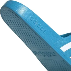 Badslippers|Slippers-adidas Adilette Aqua slippers solar blue cloud white