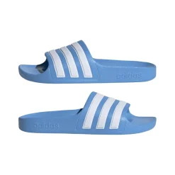 adidas Adilette Aqua slippers junior blue burst cloud white< Badslippers|Slippers