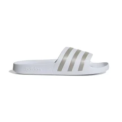 adidas Adilette Aqua slippers cloud white platinum metallic< Badslippers|Slippers